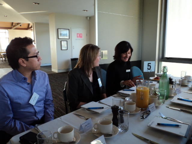 Anna Dikian and HR Business Breakfast Guests - June 2010