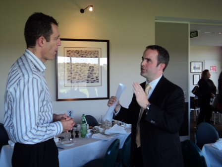 Steve Herzberg and HR Business Breakfast Guest - June 2010